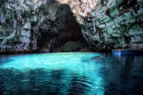 Melissani Lake in Kefalonia