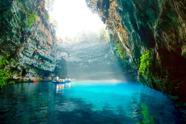 Melissani Lake and Cave