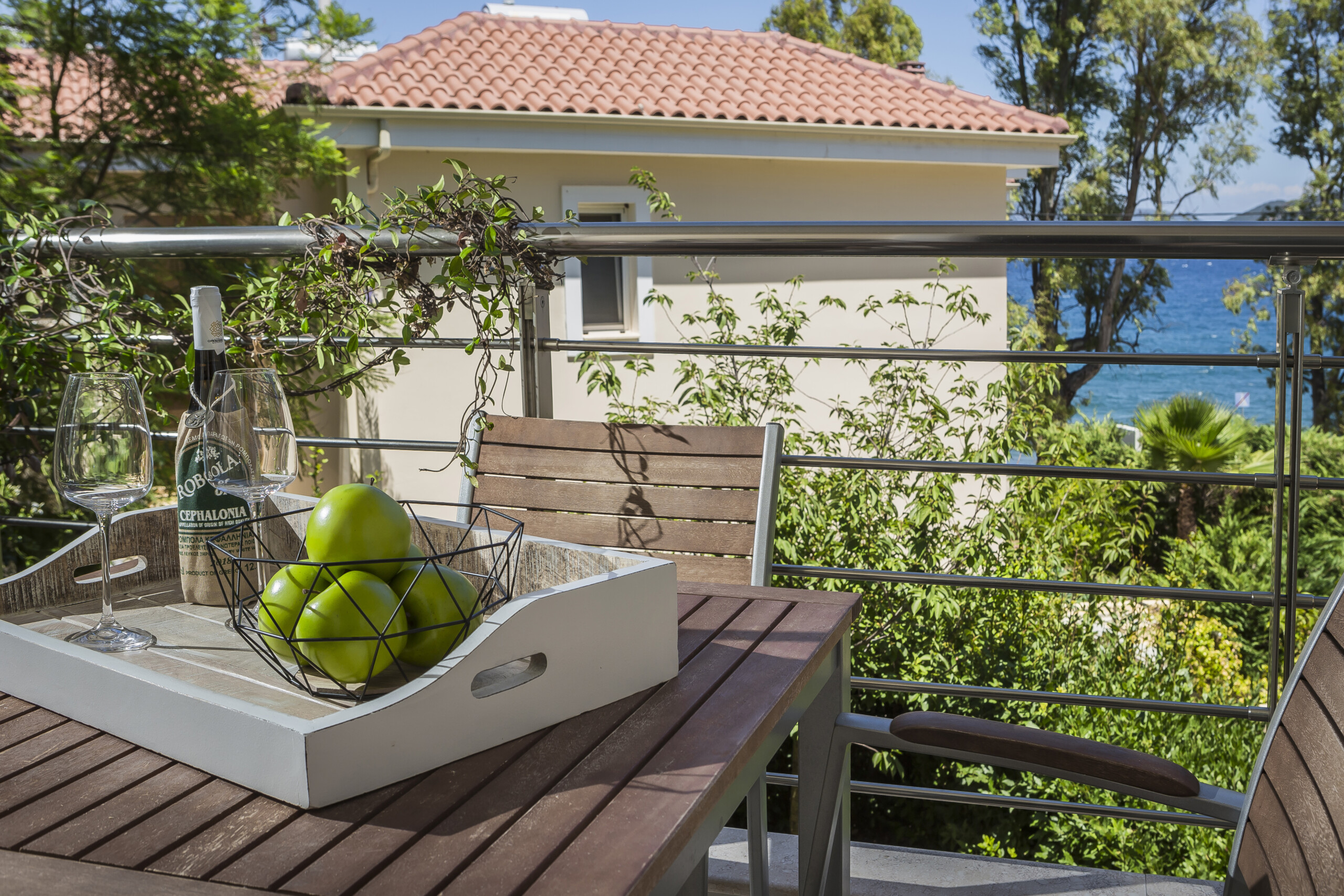 Planning on visiting Kefalonia? Stay at our waterfront suites at Karavomilos.